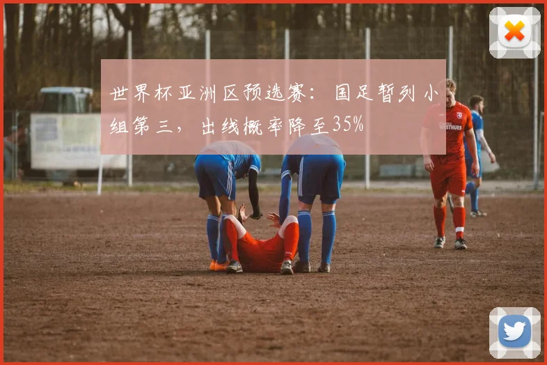 世界杯亚洲区预选赛：国足暂列小组第三，出线概率降至35%